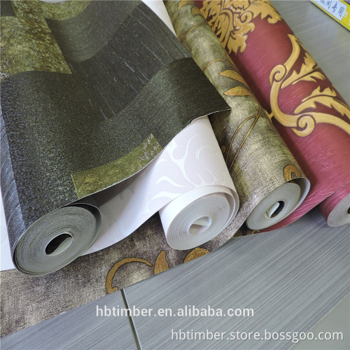 vinyl wallpaper for restaurant decoration with decorative design at competitive price